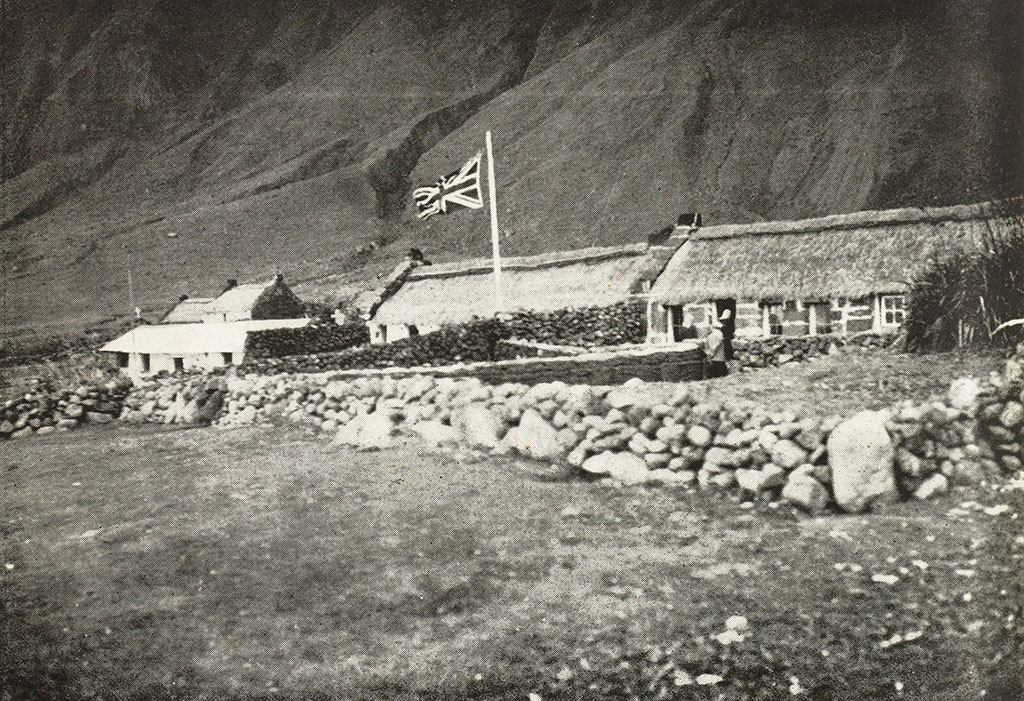 Edinburgh, the main settlement at Tristan da Cunha.